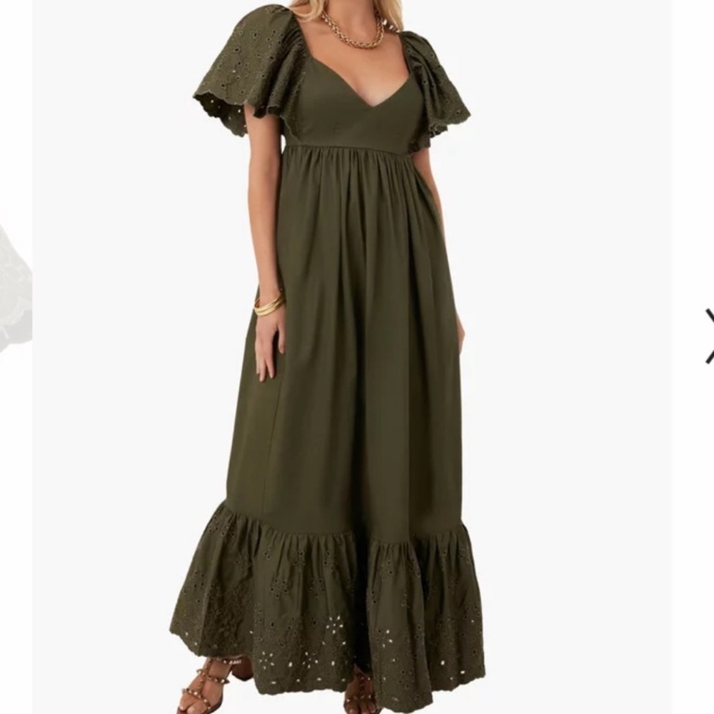 En Saison Olive Barnette Dress